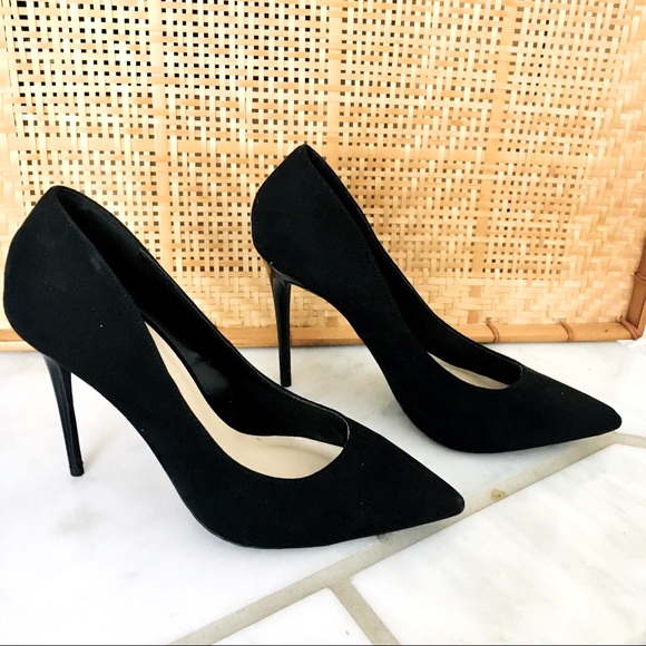 Wild Diva Shoes - ❤️ Wild Diva Lounge Black High Heels